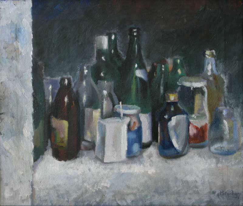 Still Life with Bottles