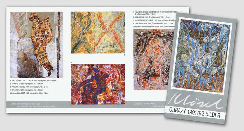 Paintings 1992, invitation