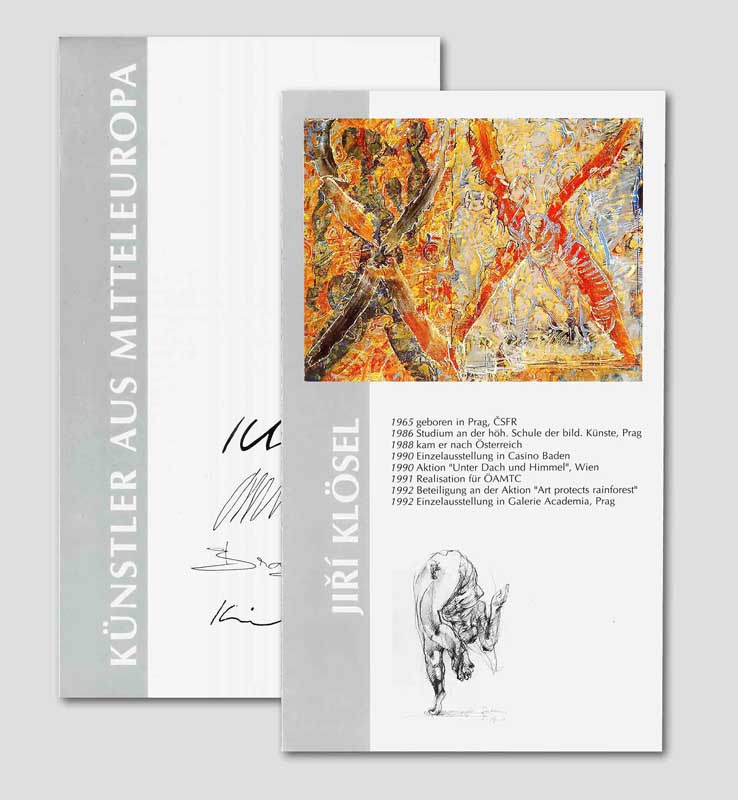 Artists from Central Europe, invitation