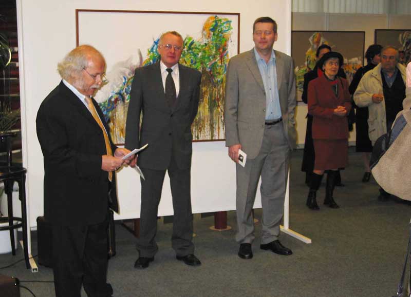 Shabby, Mr. Jiří Karbaš opens the exhibition