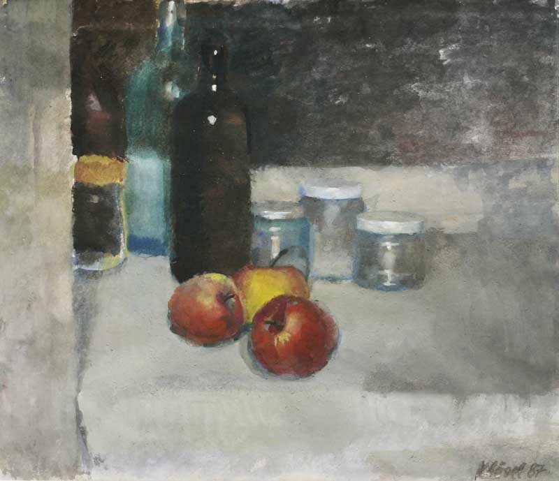 Still Life with Three Apples